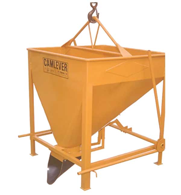 cam lever square beam bucket